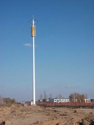 保定现货供20-50米单管通信塔 华沃铁塔通讯设备强力推荐